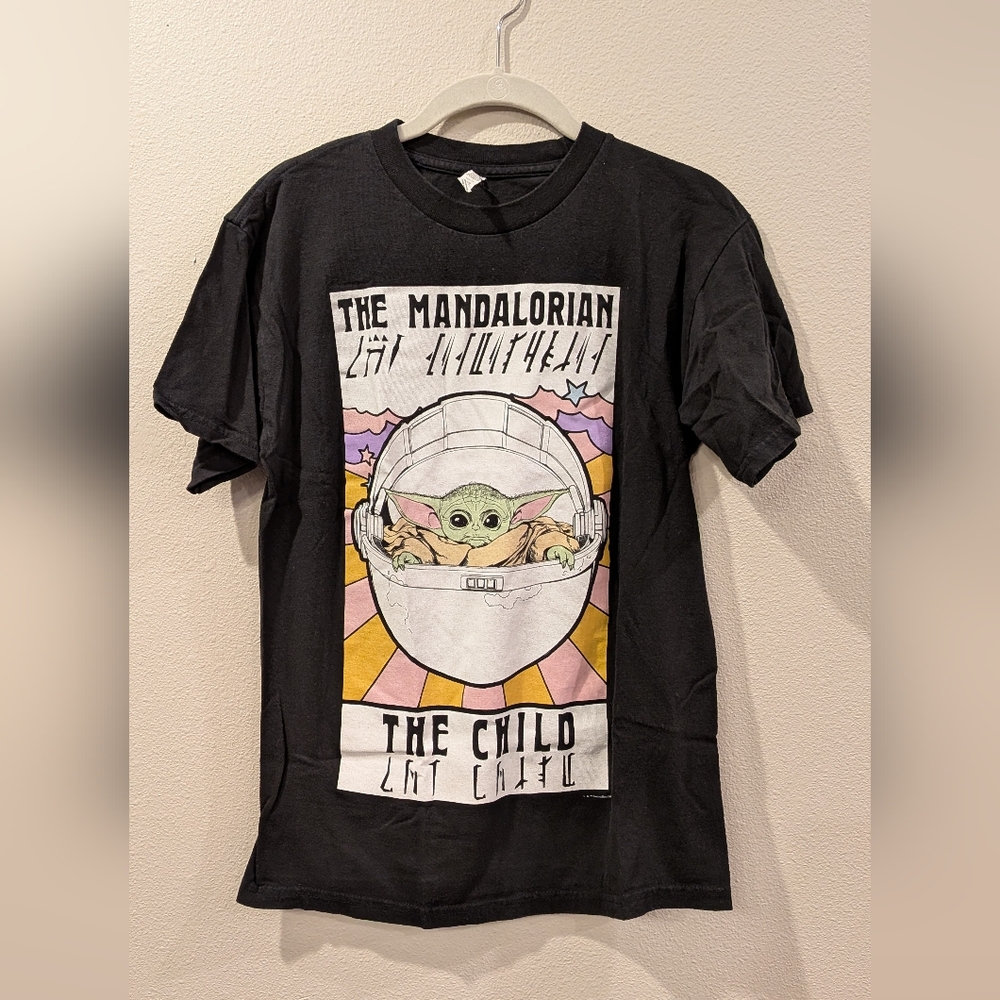 100% Cotton Women's Black Mandalorian T-Shirt